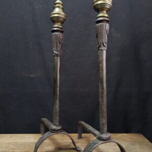 Pareja de morillos del siglo XVIII