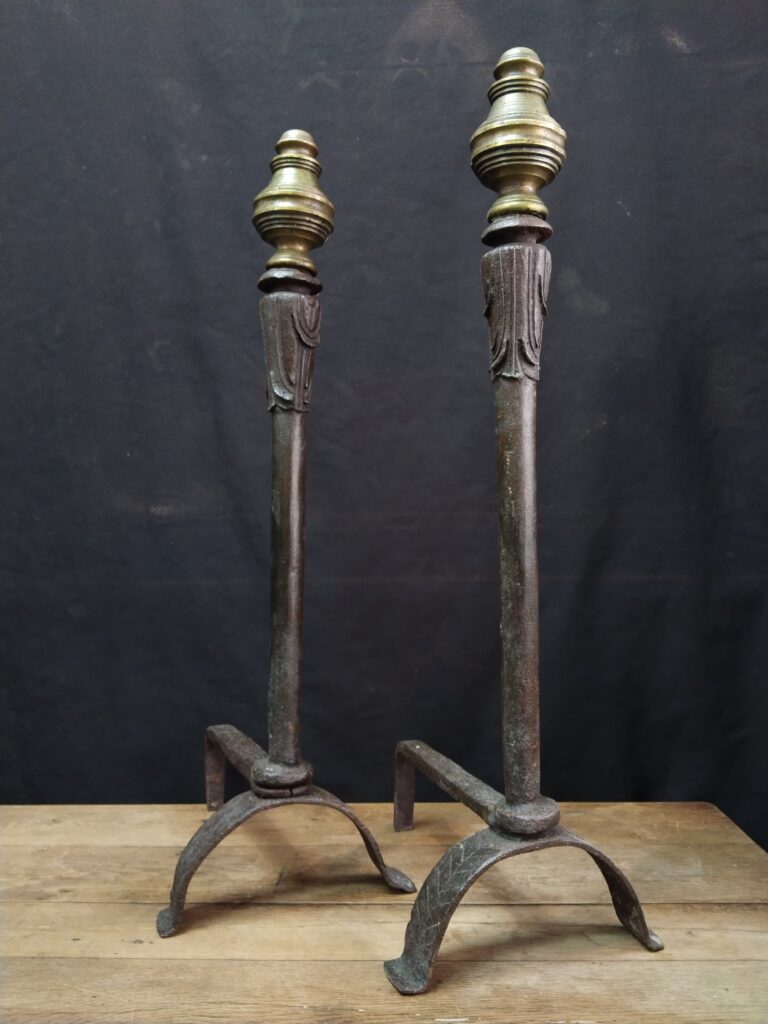 Pareja de morillos del siglo XVIII